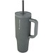 Brady 900 ml RCS-zertifizierter Isolierbecher mit Silikon Trinkhalm, grau