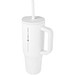 Brady 900 ml RCS-zertifizierter Isolierbecher mit Silikon Trinkhalm, weiss