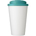 Brite-Americano® Eco 350 ml Isolierbecher mit auslaufsicherem Deckel, aquablau