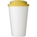 Brite-Americano® Eco 350 ml Isolierbecher mit auslaufsicherem Deckel, gelb