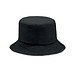 Bucket Hut Papierstroh BILGOLA+, Schwarz