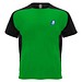 Bugatti T-Shirt Unisex aus recyceltem Material, farngrün / schwarz, S