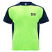 Bugatti T-Shirt Unisex aus recyceltem Material, Fluor Green / schwarz, S