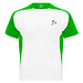 Bugatti T-Shirt Unisex aus recyceltem Material, weiß / farngrün, 2XL