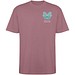 Bull Overzise T-Shirt Unisex, Pale Red, S