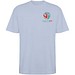 Bull Overzise T-Shirt Unisex, Zen Blue, S