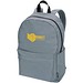 Byron 14 GRS-recycelter City Laptop Rucksack 14 L, grau