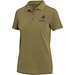 Calgary Poloshirt für Damen im Washed Look, 200 g/m2, waldgrün, L