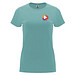Capri T-Shirt für Damen, Dusty Blue, 2XL