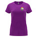 Capri T-Shirt für Damen, lila, XL