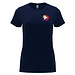 Capri T-Shirt für Damen, Navy Blue, 2XL
