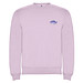 Clasica Sweatshirt mit Rundhalsausschnitt für Kinder, hellrosa, 3/4