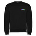 Clasica Sweatshirt mit Rundhalsausschnitt für Kinder, schwarz, 11/12