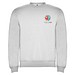 Clasica Sweatshirt mit Rundhalsausschnitt Unisex, Ash white melange, XS