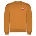Clasica Sweatshirt mit Rundhalsausschnitt Unisex, Curry Yellow, 2XL