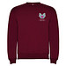 Clasica Sweatshirt mit Rundhalsausschnitt Unisex, Garnet, XL