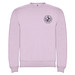 Clasica Sweatshirt mit Rundhalsausschnitt Unisex, hellrosa, L