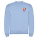 Clasica Sweatshirt mit Rundhalsausschnitt Unisex, himmelblau, 2XL