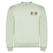 Clasica Sweatshirt mit Rundhalsausschnitt Unisex, Mist Green, L