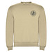 Clasica Sweatshirt mit Rundhalsausschnitt Unisex, sand meliert, XL