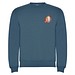 Clasica Sweatshirt mit Rundhalsausschnitt Unisex, Storm blue, L