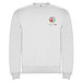 Clasica Sweatshirt mit Rundhalsausschnitt Unisex, weiss, L