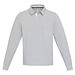 Clyde Rugby Polo Sweatshirt Unisex, heather grau, XS
