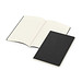 Geiger-Notes Notizbuch Copy-Book Creme A5 Bestseller, schwarz, inkl. Prägung schwarz