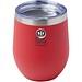 Corzo 350 ml RCS-zertifizierter Kupfer-Vakuum Isolierbecher aus recyceltem Edelstahl, rot