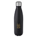 Cove 500 ml RCS-zertifizierte vakuumisolierte Edelstahlflasche, schwarz