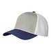 CrisMa Cap mit Mesheinsatz , grau