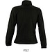 Damen Fleecejacke North, XL, Black