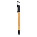 Delfina Stift Smartphoneständer, schwarze Mine, schwarz