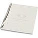 Desk-Mate® A5 farbiges Notizbuch mit Spiralbindung, elfenbeinweiß