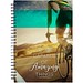 Desk-Mate® A5 Hardcover Tagebuch, undatiert, weiß/schwarz