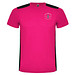 Detroit Sport T-Shirt für Kinder, fuchsia / schwarz, 4