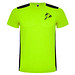 Detroit Sport T-Shirt für Kinder, limone / schwarz, 4