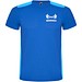 Detroit T-Shirt Unisex aus recyceltem Material, royalblau, M