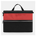 Dokumententasche FILE,rot, schwarz