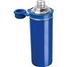 Doppelwandige Edelstahlflasche Monza,blau