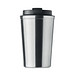 Doppelwandiger Becher 350ml BRACE, Mattsilber
