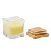 Duftkerze GLOW,gelb / Zitrone