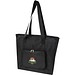 EcoFold faltbare RPET Tragetasche 16 L, schwarz