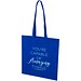 EcoSeal GRS-recycelte Nonwoven Kongress Tragetasche 6 L, royalblau