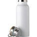 Isolierflasche Helsinki mit Bambusdeckel, 500 ml, weiß Isolierflasche Helsinki mit Bambusdeckel, 500 ml, weiß