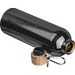 Edelstahltrinkflasche mit Karabiner, 750ml, schwarz