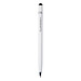 XD COLLECTION Eleganter Metallstift, blaue Mine, weiß