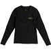 ELEVATE Damen Öko Langarmshirt Ponoka, schwarz, XS