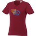 ELEVATE Damen T-Shirt Heros, bordeaux, L