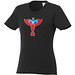 ELEVATE Damen T-Shirt Heros, schwarz, XXXXL